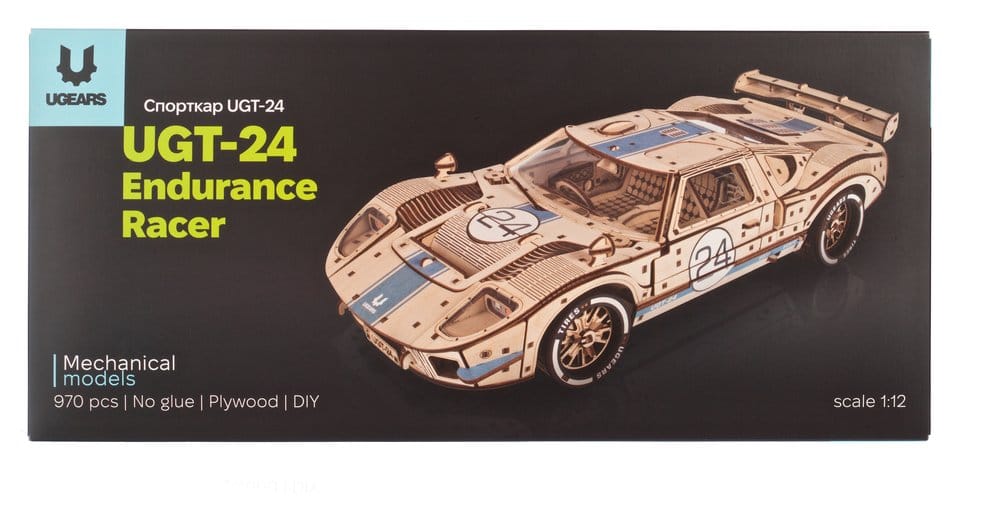 Ugears Modellbausatz aus Holz UGT-24 Endurance Racer