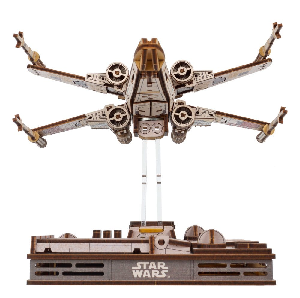 Star Wars Modellbausatz aus Holz Luke Skywalker's X-Wing Starfighter