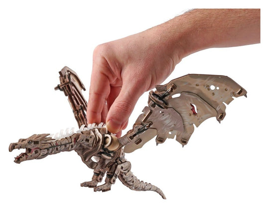 Harry Potter Modellbausatz aus Holz Ukrainischer Eisenbauch-Drache