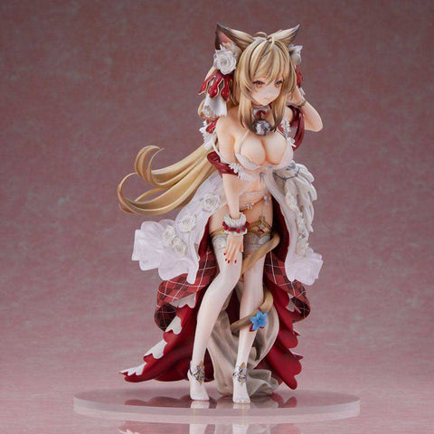 Original Character PVC Statue Kaeru No Ko Illustration Cat 25 cm