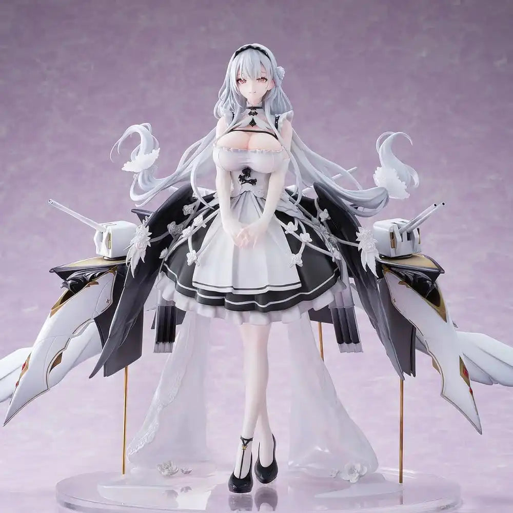 Azur Lane PVC Figur 1/6 Shira Heavy Armament Ver. 26 cm