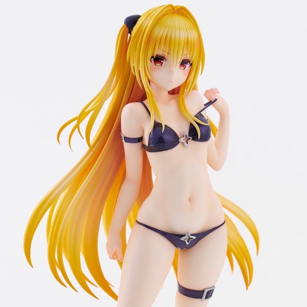 To Love Ru Darkness Swimsuit Series PVC Figur 1/4 Golden Darkness 39 cm