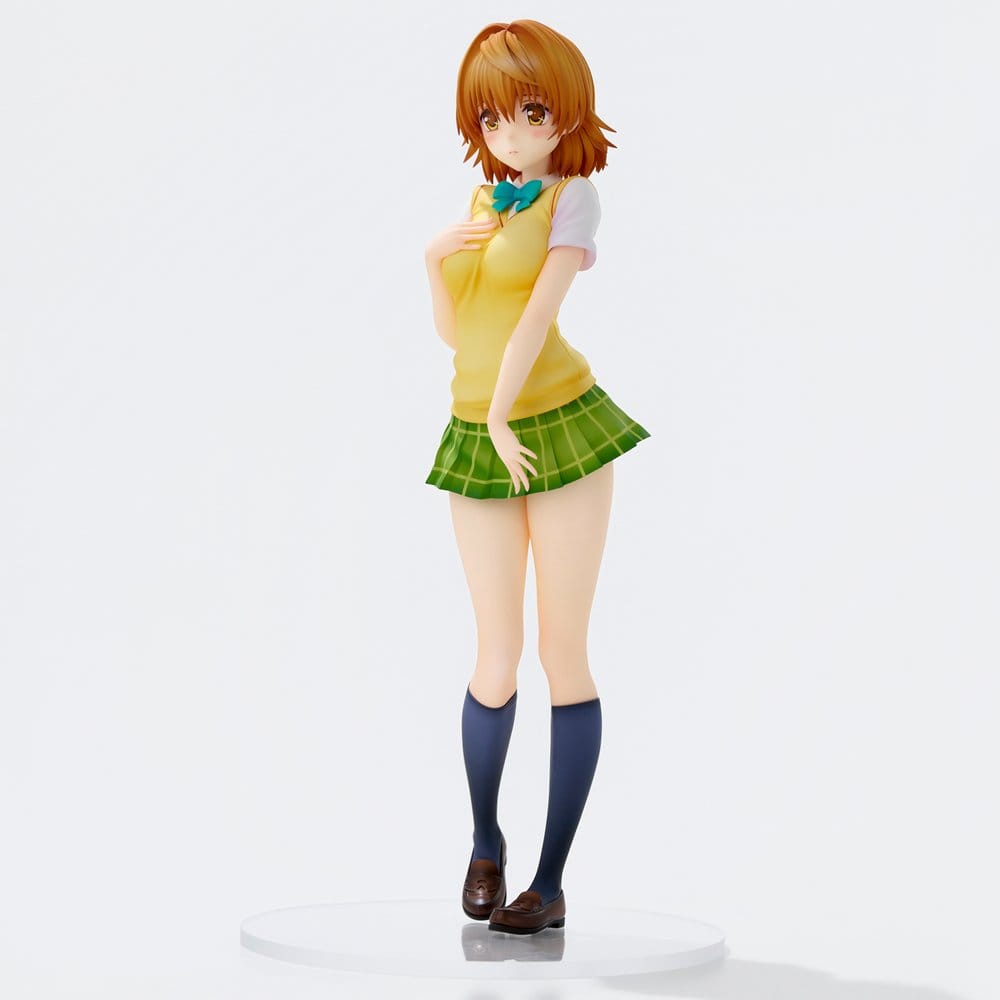 To Love-Ru Darkness School Uniform Series PVC Figur Riko Yuzaki 28 cm
