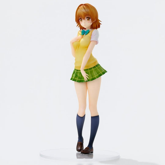 To Love-Ru Darkness School Uniform Series PVC Figur Riko Yuzaki 28 cm