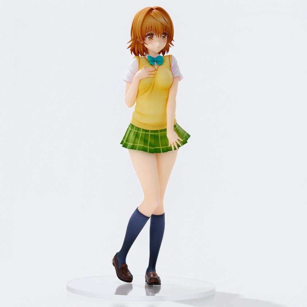 To Love-Ru Darkness School Uniform Series PVC Figur Riko Yuzaki 28 cm
