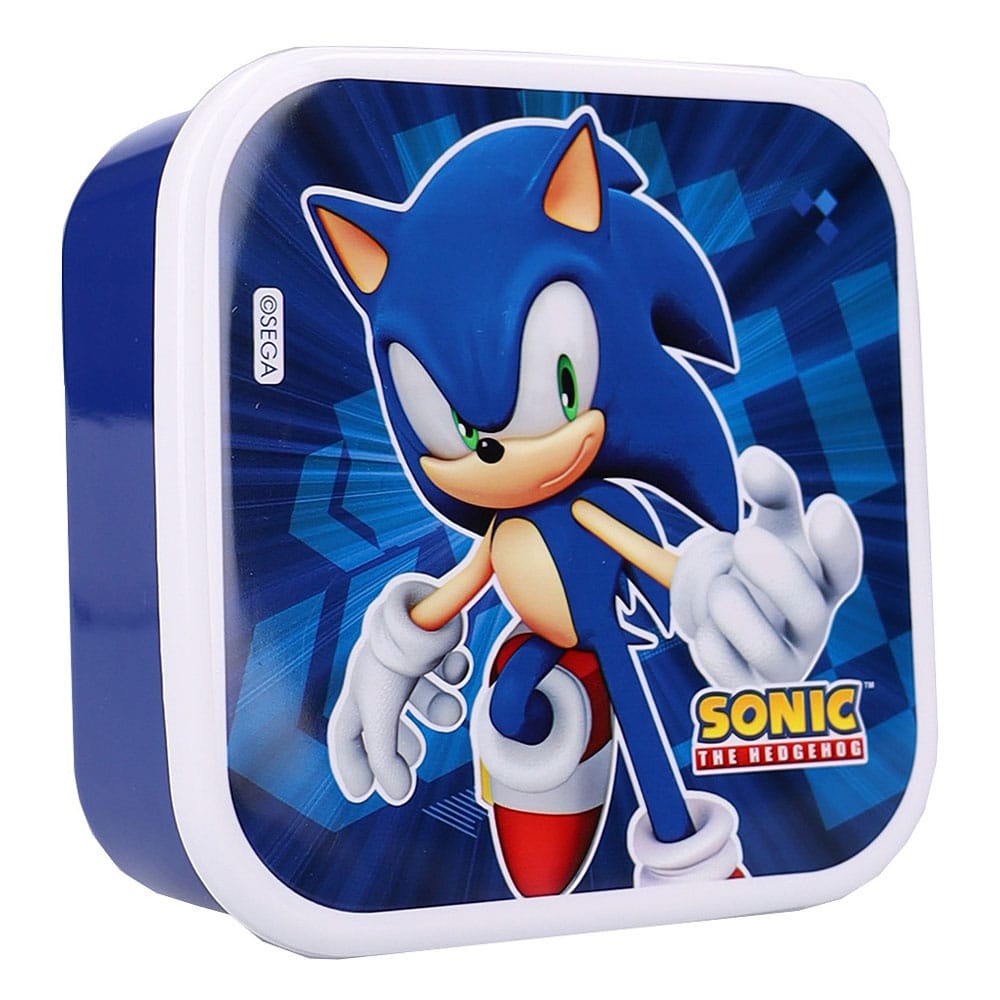 Sonic the Hedgehog Snackbox Set Sonic Fresh Bites