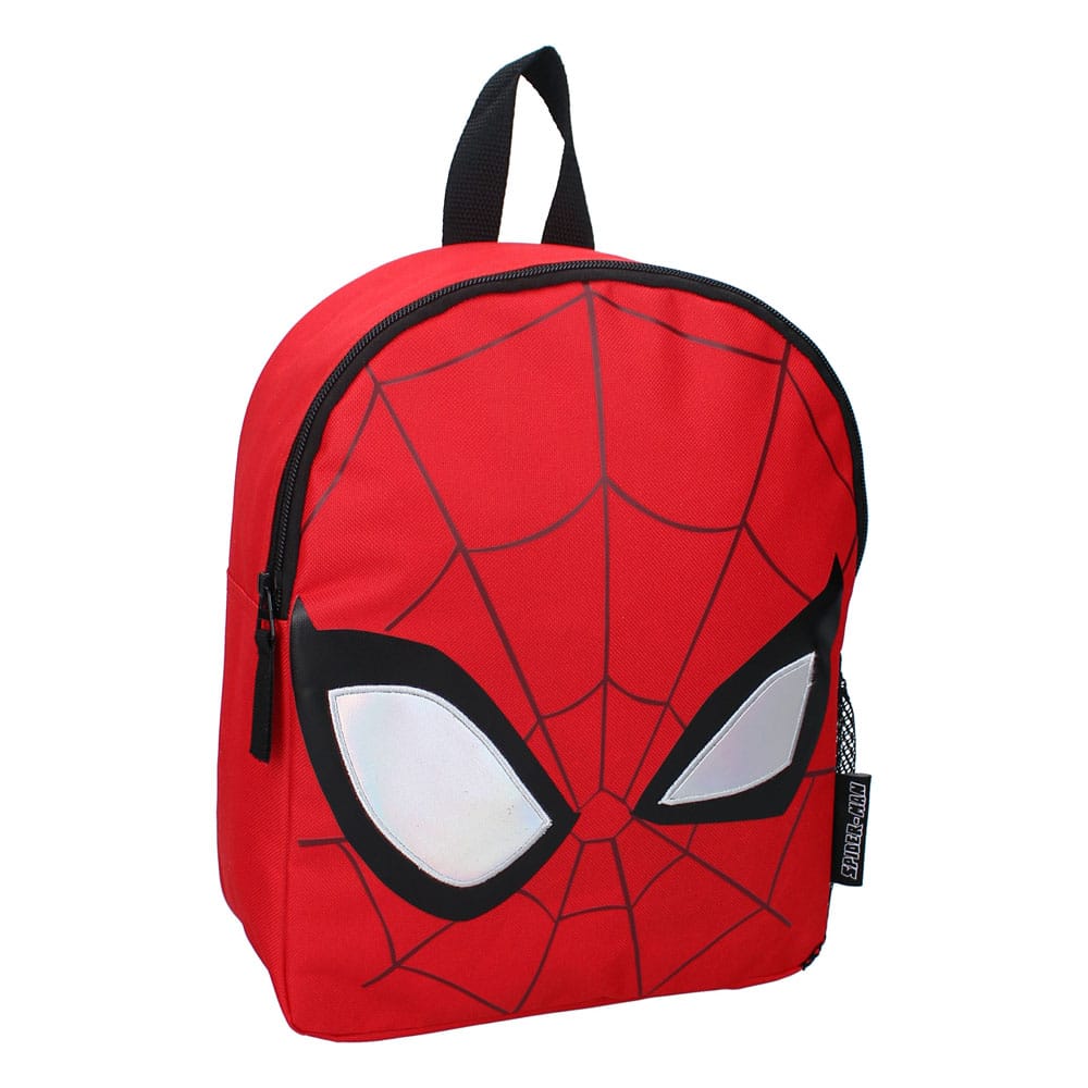Spider-Man Rucksack Fluffy Friends Red 32 cm