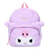 Sanrio Rucksack Kuromil Fluffy Festival Purple 26 cm