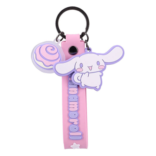 Sanrio Schlüsselanhänger Hello Kitty & Friends FunKey Chains Purple