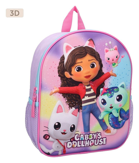 Gabby's Dollhouse Rucksack 3D Fun Bunch 32 cm