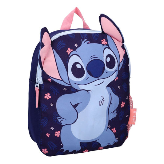 Lilo & Stitch Rucksack Fluffy Friends Black 32 cm