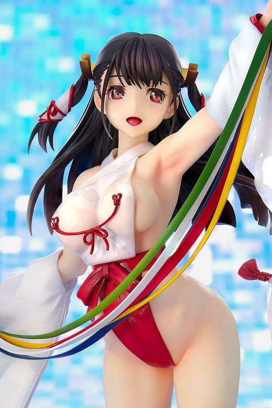 Original Character PVC Statue Tight na Oshigoto #2 - Shrine Maiden Akane Kagura 25 cm