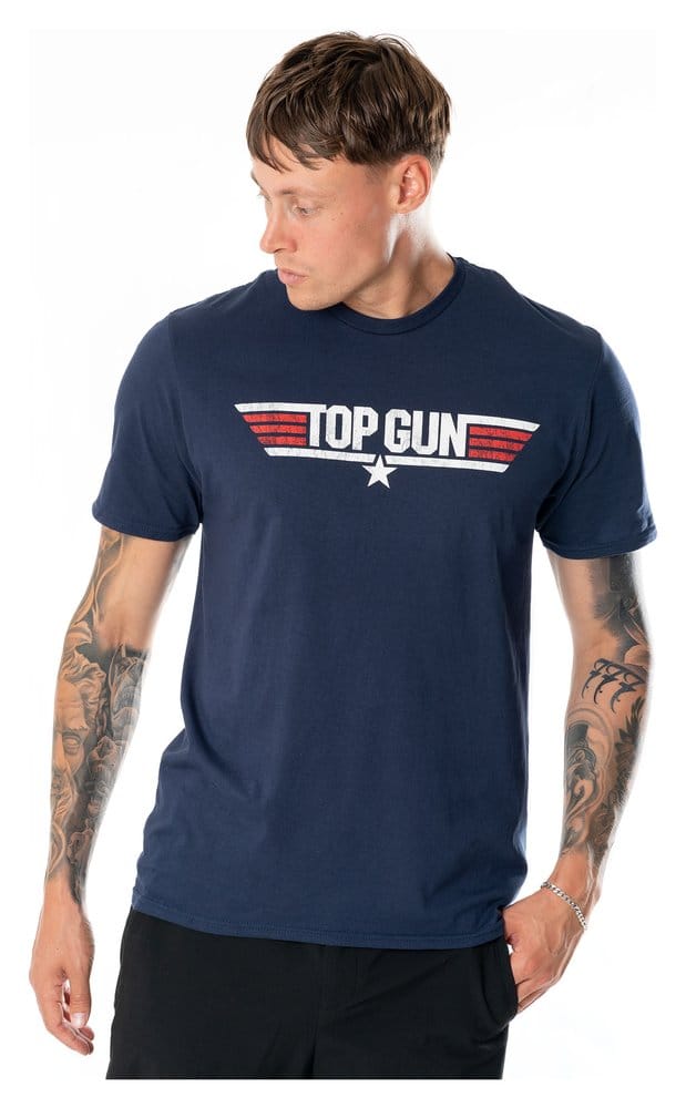 Top Gun T-Shirt Logo Größe XL