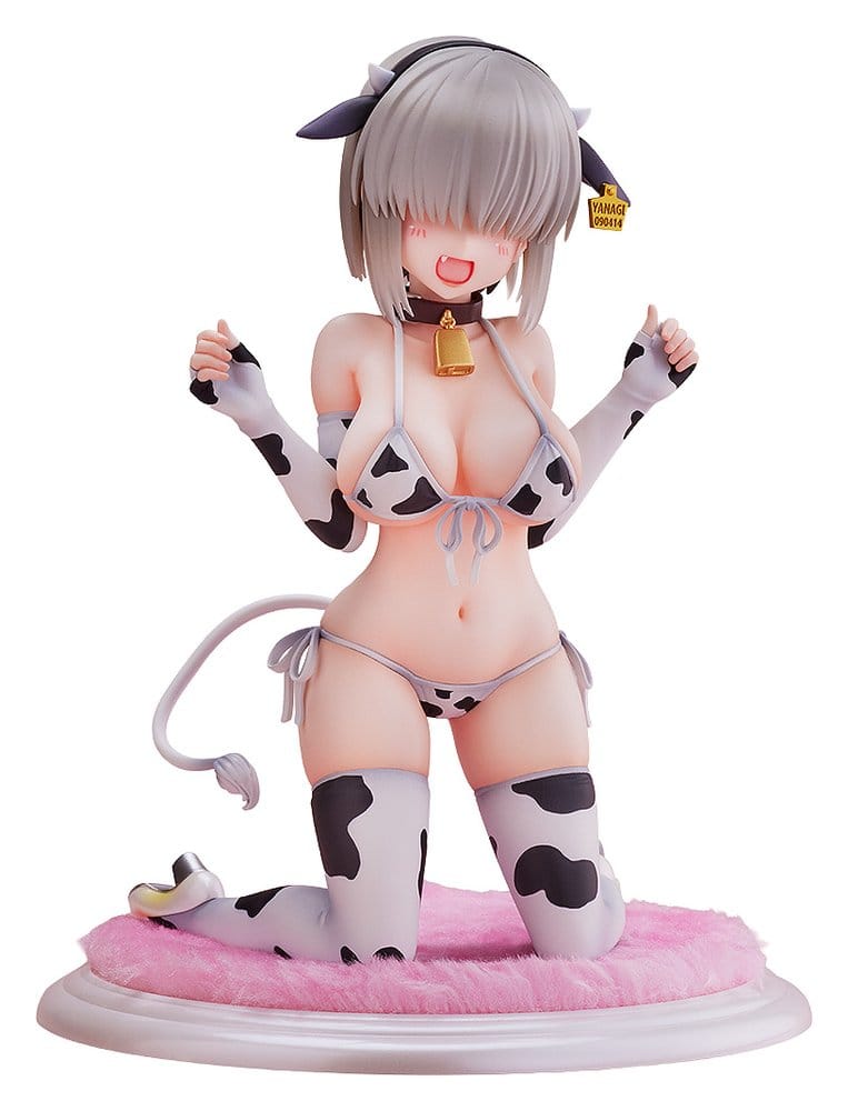 Uzaki-chan Wants to Hang Out! 2nd Season PVC Figur 1/7 Yanagi Uzaki (Cow Bikini) (re-run) 15 cm