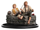 Der Herr der Ringe Mini Statue Merry und Pippin 12 cm