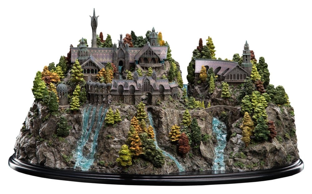Der Herr der Ringe Diorama Rivendell Limitierte Auflage 28 cm