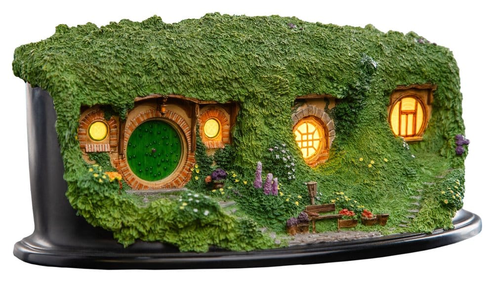 Herr der Ringe Umgebung Hobbit Hole - Bag End - Illuminated Edition 7 cm