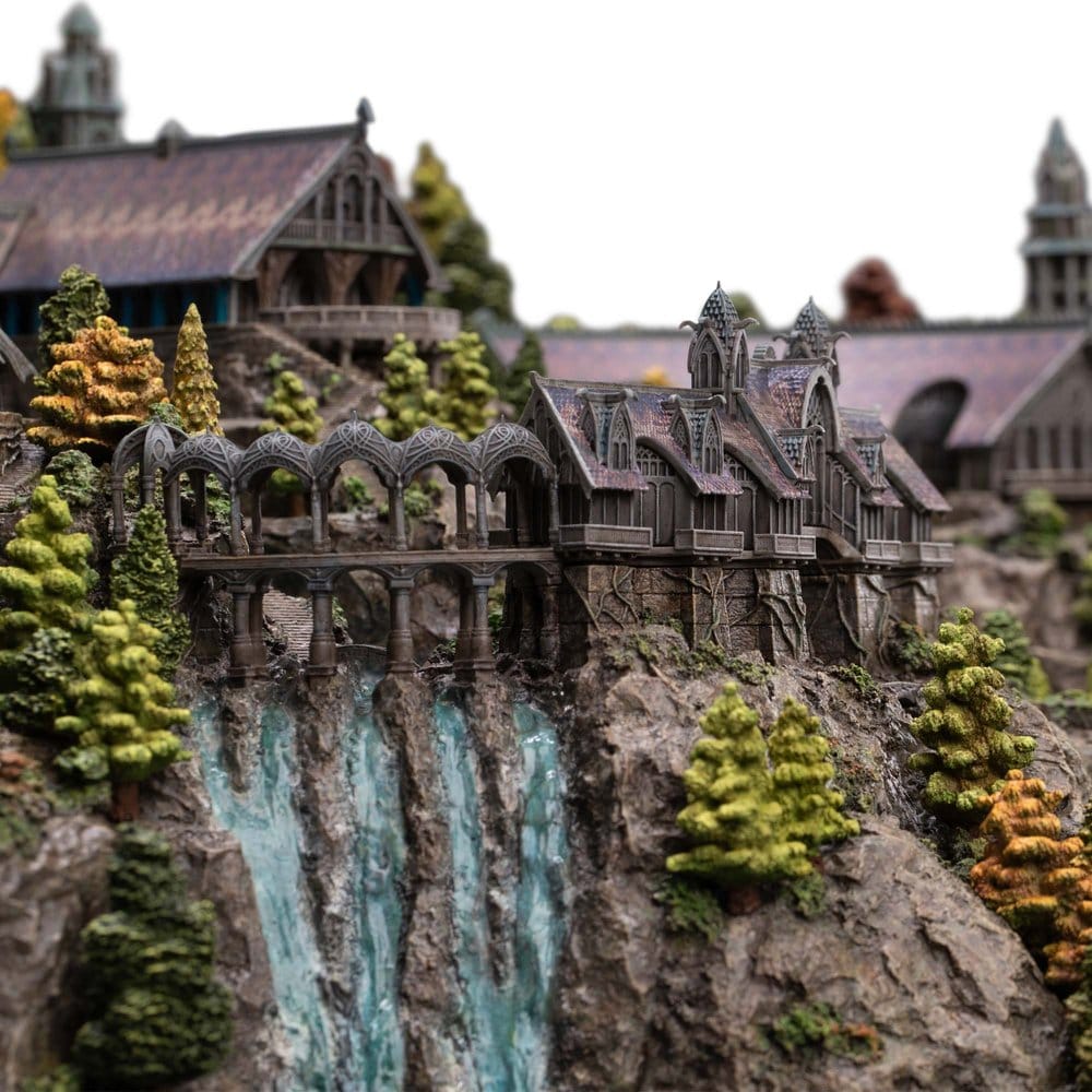 Der Herr der Ringe Diorama Rivendell Open Edition 28 cm