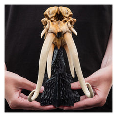 Herr der Ringe Mini Statue Skull of a Mumak 15 cm