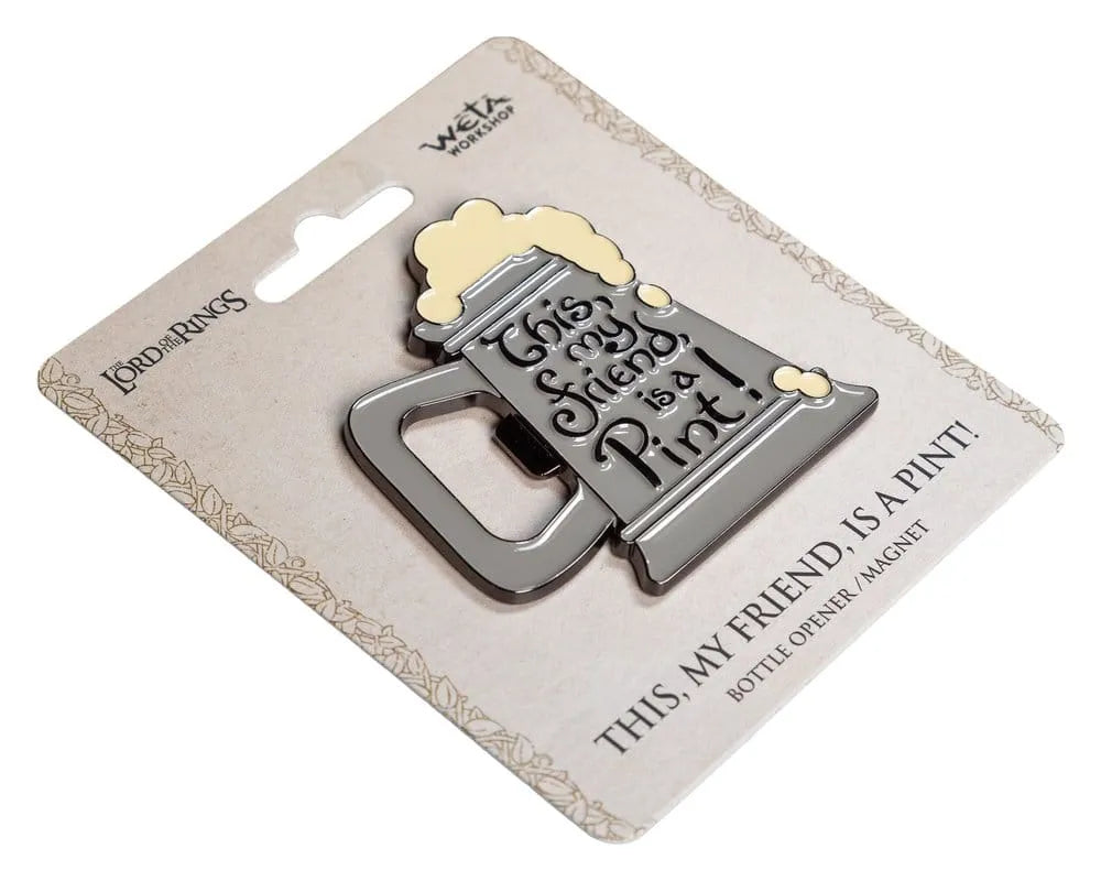 Herr der Ringe Magnet This, my friend, is a Pint! (Enamel) 7 cm