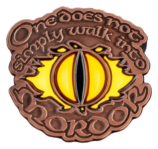 Herr der Ringe Ansteck-Pin One Does Not Simply Walk Into Mordor 4 cm