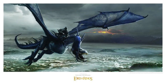 Herr der Ringe Kunstdruck Nazgul Ahunt 59 x 30 cm