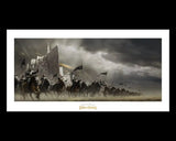 Herr der Ringe Kunstdruck Faramir's Charge 59 x 30 cm