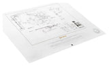 Herr der Ringe Bauplan Kunstdruck The Grey Havens 59 x 42 cm