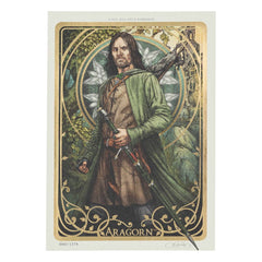 Herr der Ringe Kunstdruck Aragorn Art Card 14 x 21 cm Limited Edition