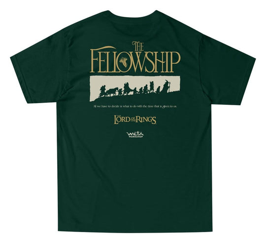 Herr der Ringe T-Shirt The Fellowship / Green XL