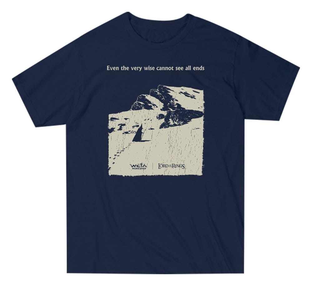 Herr der Ringe T-Shirt Wise Cannot See / Navy L