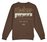 Herr der Ringe Sweatshirt The Fellowship / Chestnut