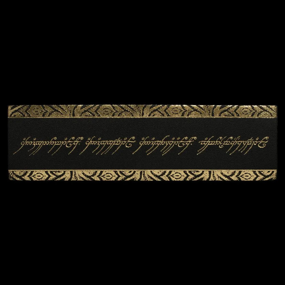 Herr der Ringe Leder Lesezeichen The One Ring Inscription