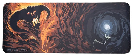 Herr der Ringe Schreibtischunterlage Gandalf & The Balrog in Moria 74 cm