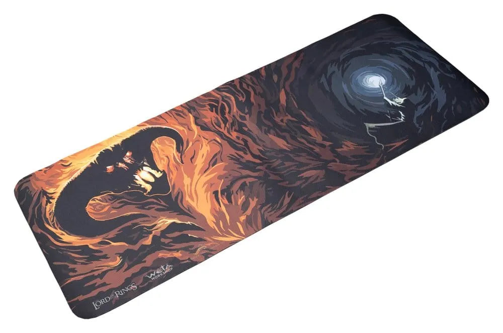 Herr der Ringe Schreibtischunterlage Gandalf & The Balrog in Moria 74 cm