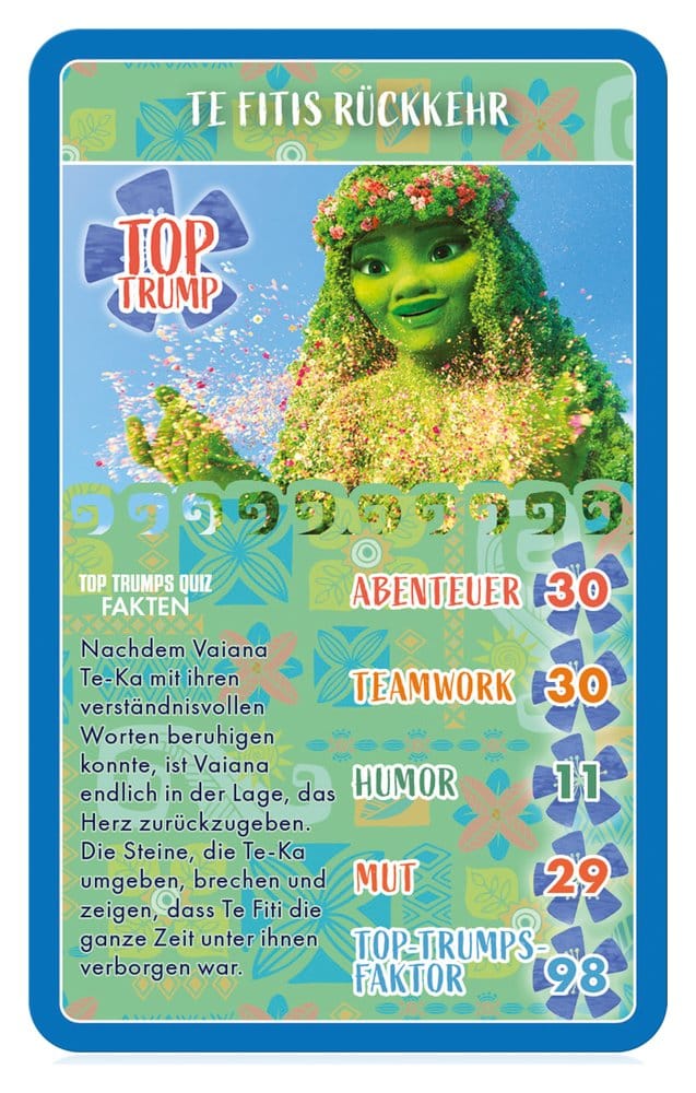 Vaiana Kartenspiel Top Trumps *Deutsche Version*