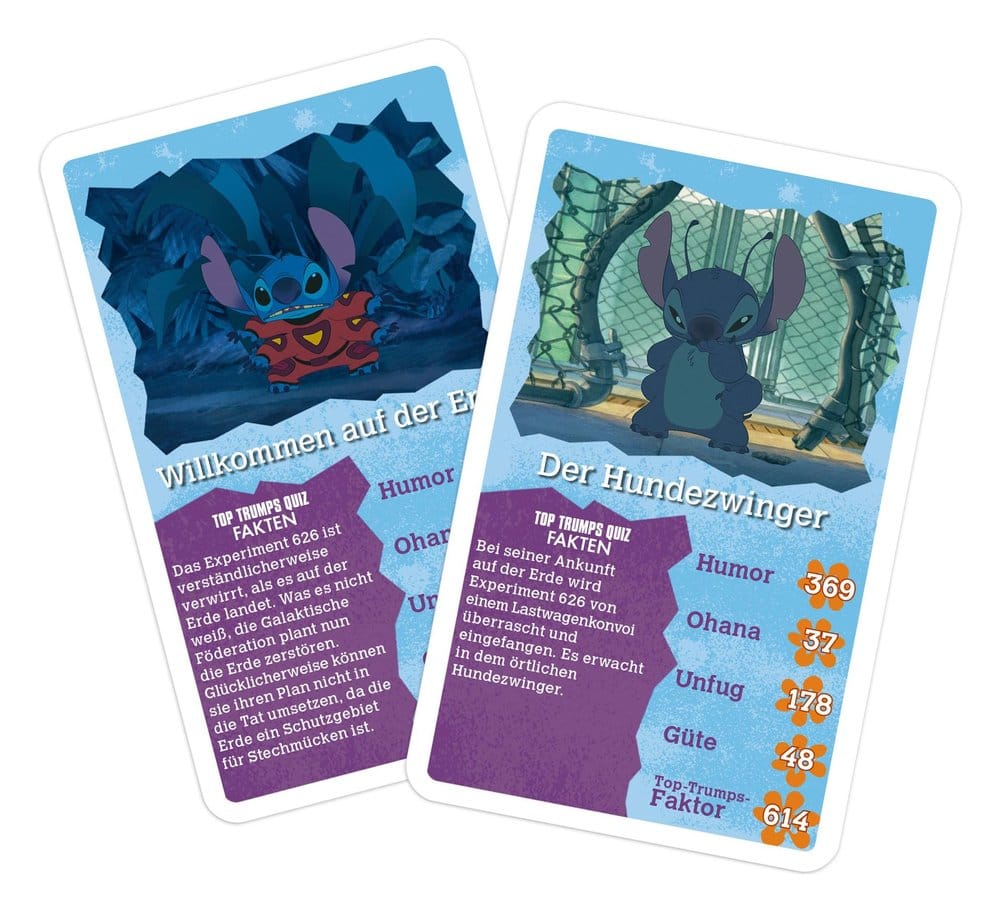 Lilo & Stitch Kartenspiel Top Trumps *Deutsche Version*