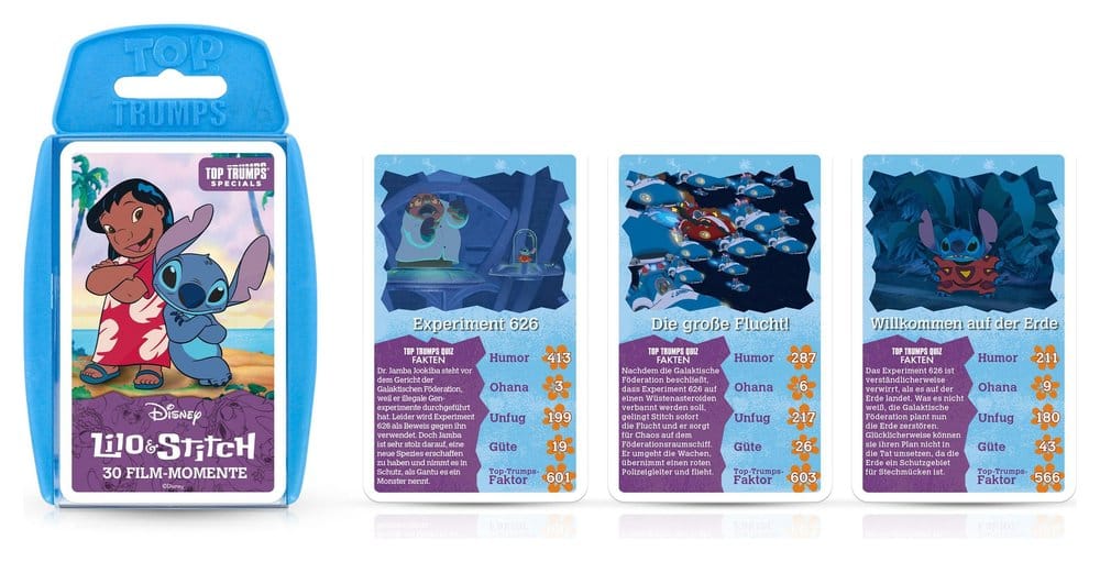 Lilo & Stitch Kartenspiel Top Trumps *Deutsche Version*