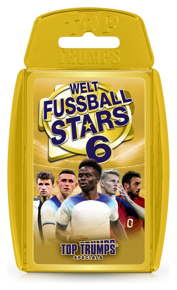 Weltfussballstars 6 Kartenspiel Top Trumps *Deutsche Version*