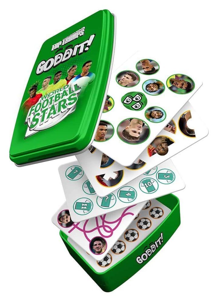 Weltfussballstars Kartenspiel Goddit!