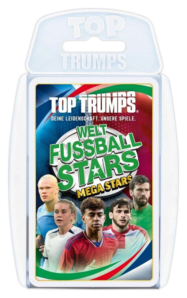 Weltfussballstars Top Trumps Geschenkset mit Fussball *Deutsche Version*