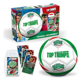 Weltfussballstars Top Trumps Geschenkset mit Fussball *Deutsche Version*