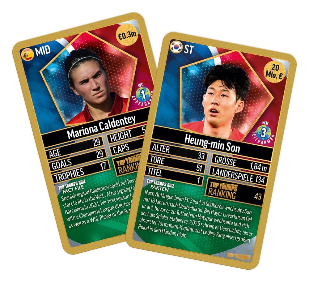 Weltfussballstars Kartenspiel 200 Pack 6 *Deutsche Version*