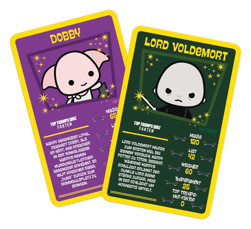 Harry Potter Kartenspiel Top Trumps Chibi Style *Deutsche Version*
