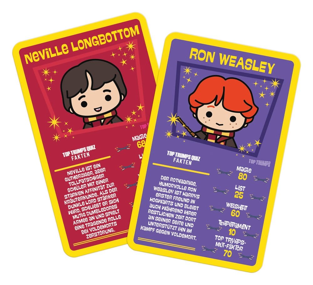 Harry Potter Kartenspiel Top Trumps Chibi Style *Deutsche Version*