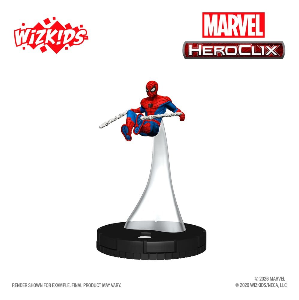 Marvel HeroClix Iconix Minifiguren Your Friendly Neighborhood Spider-Man 15 cm