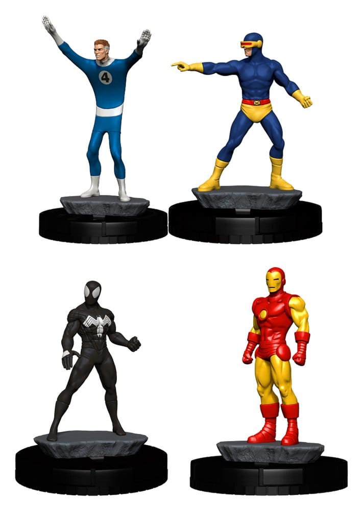 Marvel HeroClix 400: Figuren-Set Secret Wars Heroes 18 cm