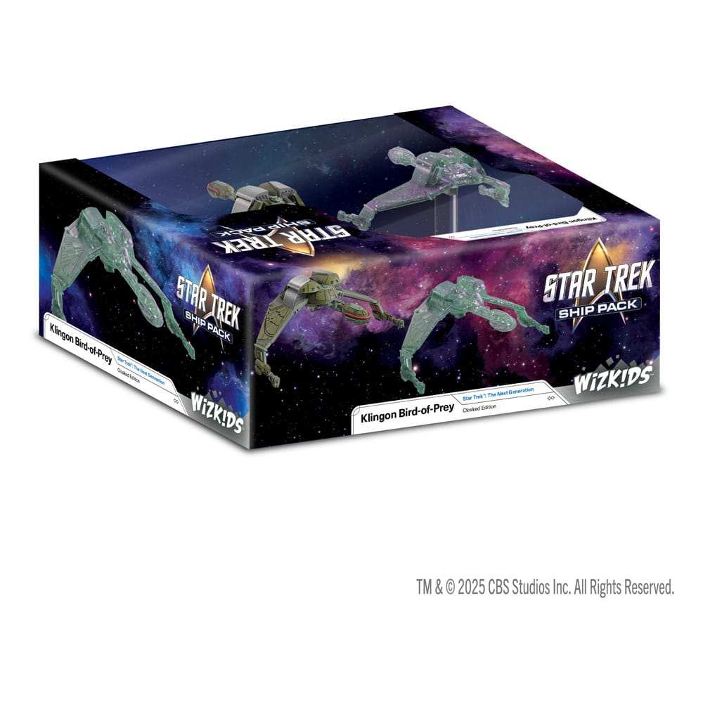 Star Trek: Into the Unknown Miniaturen Bird-of-Prey Special Cloaked Edition  *Englische Version*