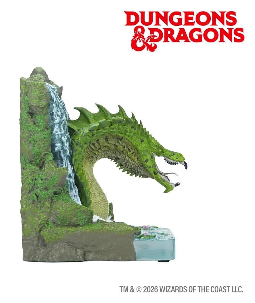 D&D Buchstütze Grüner Drache 18 cm
