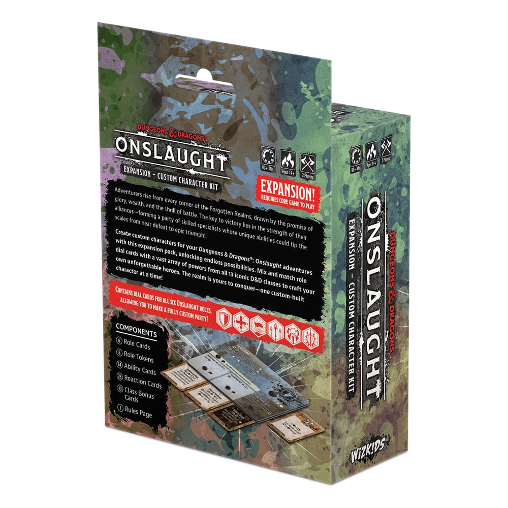 Dungeons & Dragons Spiel-Erweiterung Onslaught Custom Character Kit Expansion *Englische Version*
